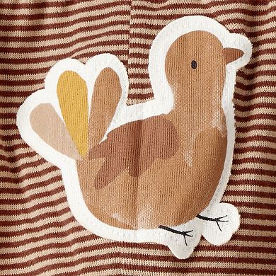 Baby Carter's My First Thanksgiving Long-Sleeve Bodysuit & Pant Set