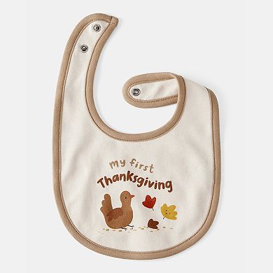 Baby Carter's My First Thanksgiving Teething Bib
