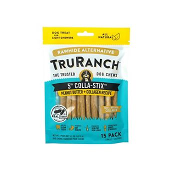 TruRanch Collagen Peanut Butter Flavored Dog Chew Sticks