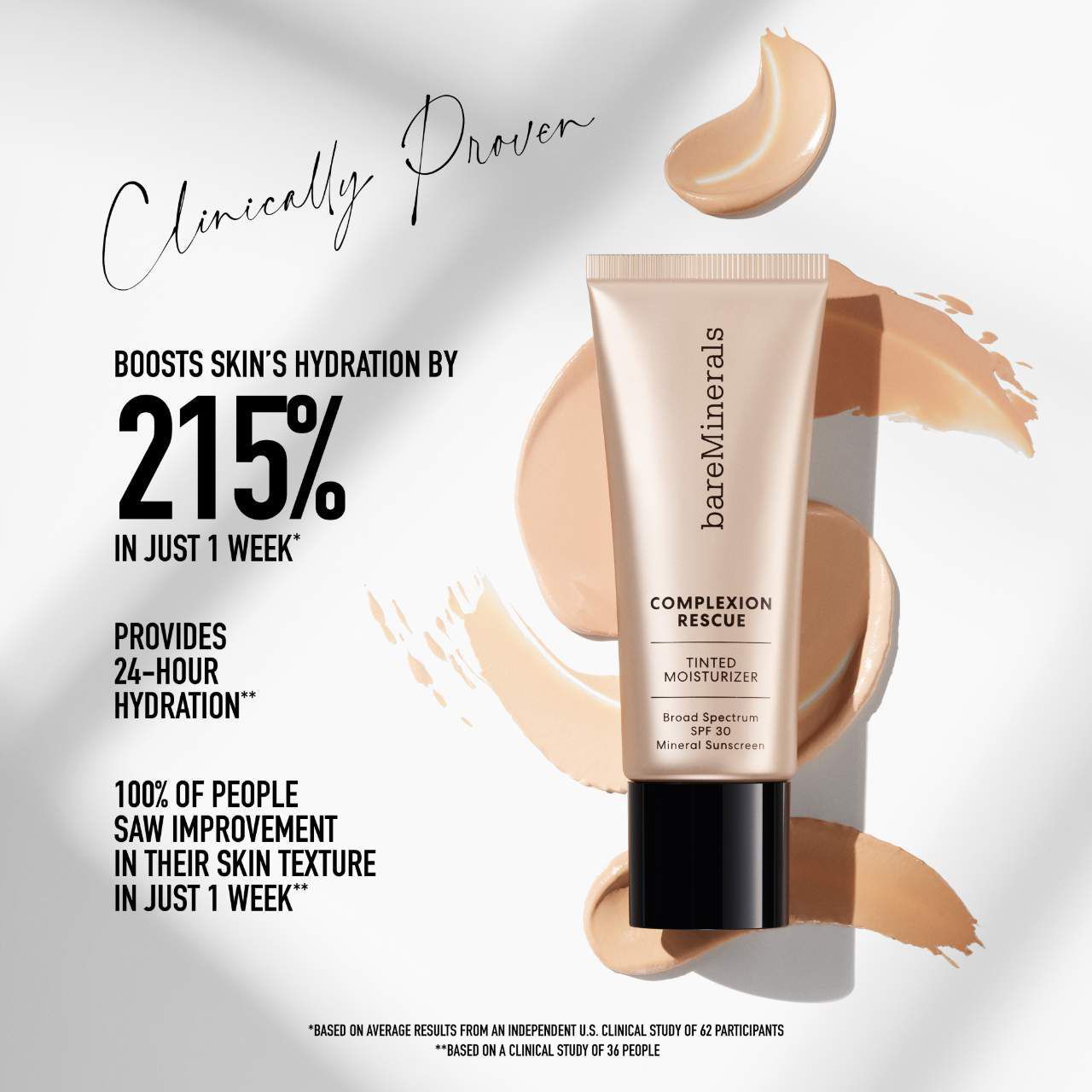 bareMinerals COMPLEXION RESCUE Tinted Moisturizer Broad Spectrum SPF 30
