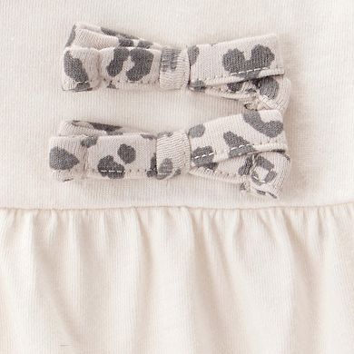 Baby Girl Carter's 2-pc. Long-Sleeve Bodysuit & Pull-On Leopard Pants Set