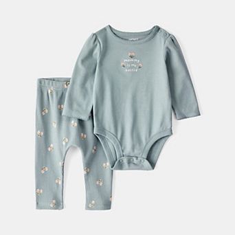 Baby Carter's 2 pc "Mommy's Bestie" Bodysuit & Pants Set