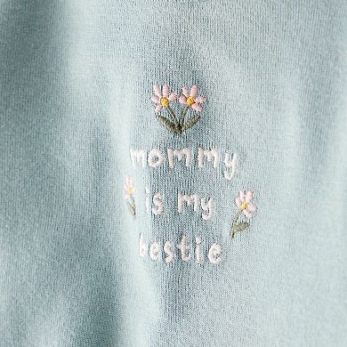 Baby Carter's 2-pc. "Mommy's Bestie" Bodysuit & Pants Set