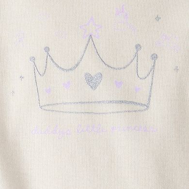 Baby Girl Carter's 'Daddy's Little Princess' 2-pc. Long-Sleeve Bodysuit & Pant Set