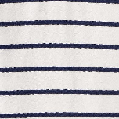 Baby Carter's 2-pc. Striped Hooded Long-Sleeve Bodysuit & Pant Set