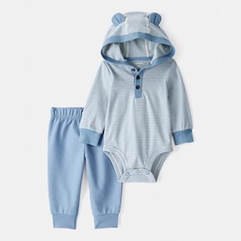 Baby Boy Carter's 2 pc Bear Long-Sleeve Bodysuit & Pant Set