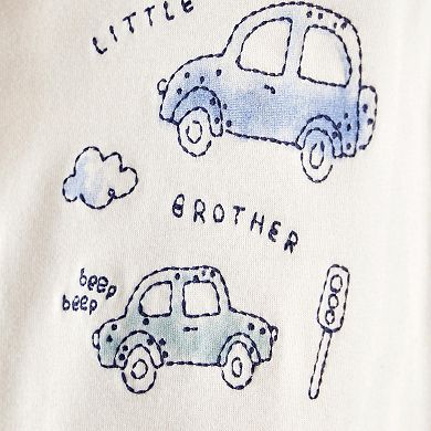 Baby Boy Carter's 2-Piece Little Brother Long-Sleeve Bodysuit & Pant Set