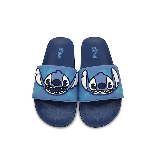 Disney's Lilo & Stitch Boys Slide Sandals - Navy (11/12)