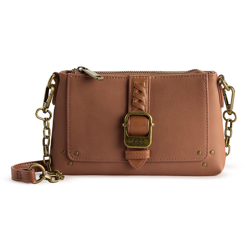 Frye and Co. Olivia Wos Crossbody Bag, Whiskey