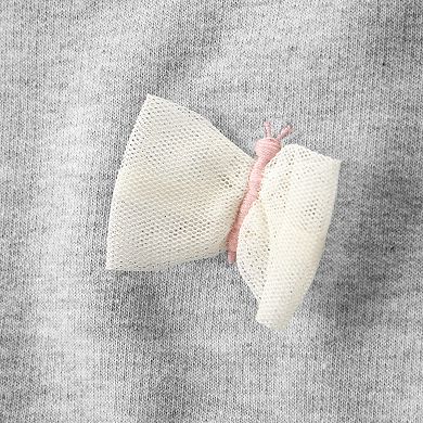 Baby Carter's 3-pc. Bow Pullover, Bodysuit & Leggings Set