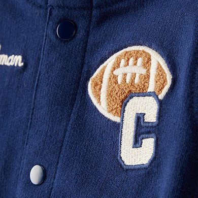 Baby Carter's 3-pc. Varsity Jacket, Bodysuit & Pants Set