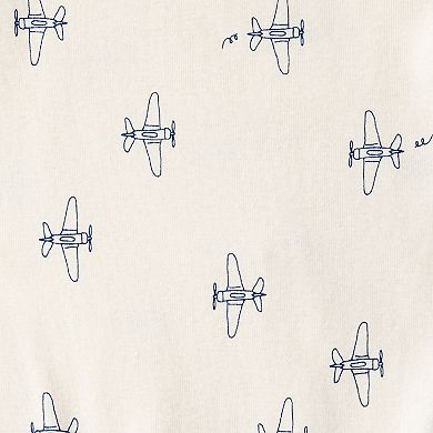 Baby Boy Carter's 3-pc. Airplane Cardigan, Bodysuit & Pant Set