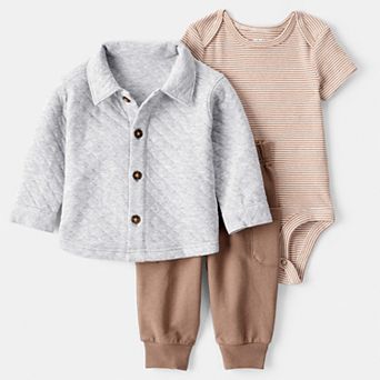 Baby Boy Carter's 3 pc Cardigan, Bodysuit & Pant Set