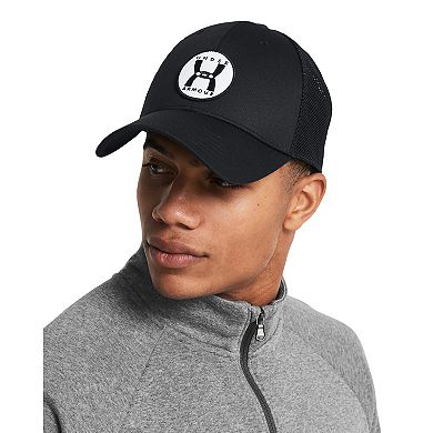 Men's Under Armour Essential Mid Regular Fit Adjustable Trucker Hat