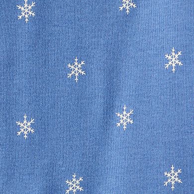 Baby Girl Carter's 4-Pack Polar Bear Print Long-Sleeve Bodysuits