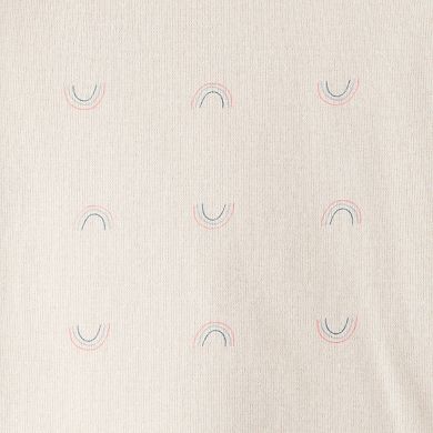 Baby Girl Carter's 4-Pack Unicorn & Star Print Long-Sleeve Bodysuits