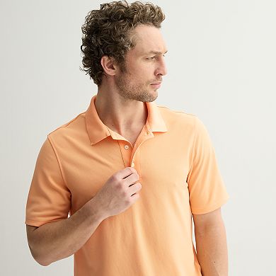 Men's Croft & Barrow® Solid Pique Polo