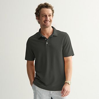 Men's Croft & Barrow® Solid Pique Polo