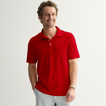 Men's Croft & Barrow® Solid Pique Polo