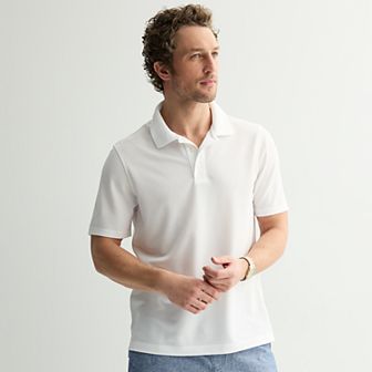 Men's Croft & Barrow® Solid Pique Polo