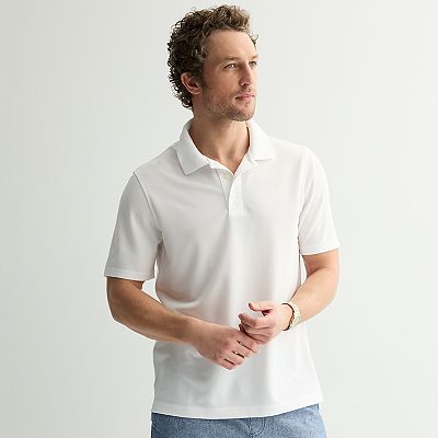 Men's Croft & Barrow® Solid Pique Polo