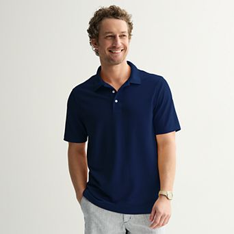 Men's Croft & Barrow® Solid Pique Polo