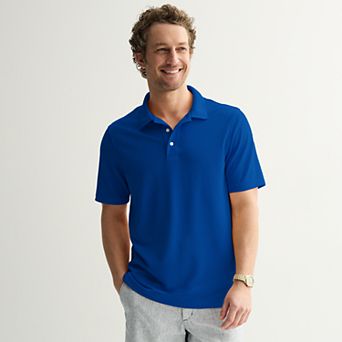 Men's Croft & Barrow® Solid Pique Polo