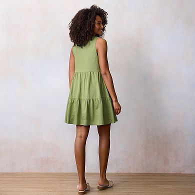 Women's LC Lauren Conrad Tiered Mini Swing Dress