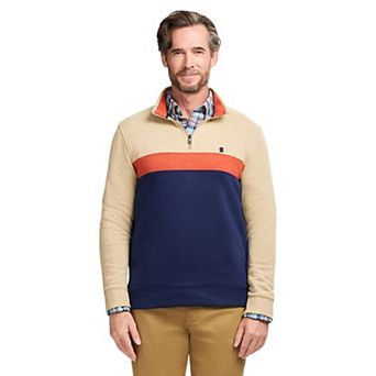 Men's IZOD Advantage Performance Quarter Zip Fleece Pullover