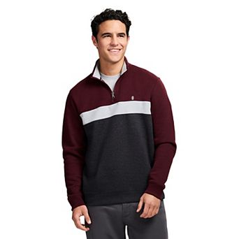 Men's IZOD Advantage Performance Quarter Zip Fleece Pullover