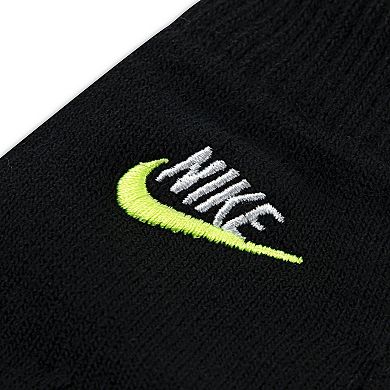 Kids' Nike Chenille Peak Beanie & Gloves Set