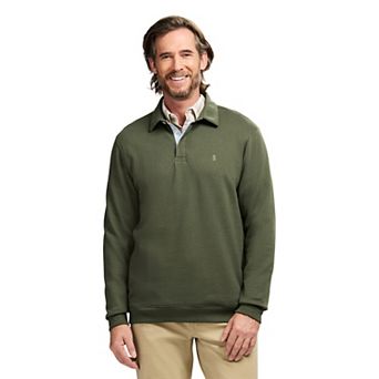 Men's IZOD Lux Fleece Pullover Polo