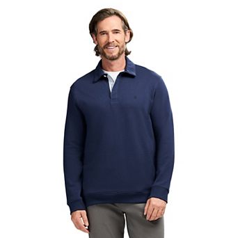 Men's IZOD Lux Fleece Pullover Polo