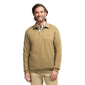 Men's IZOD Lux Fleece Pullover Polo