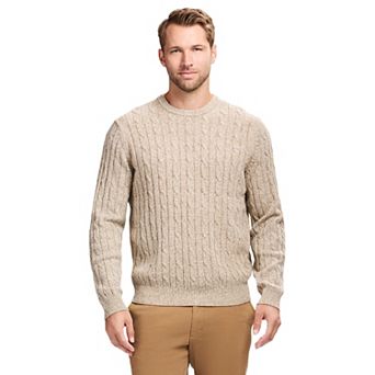 IZOD Cable Knit Crew Neck Sweater