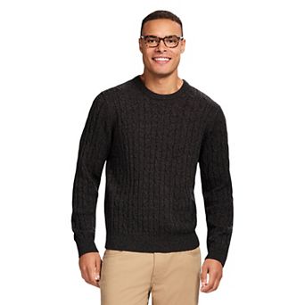 IZOD Cable Knit Crew Neck Sweater