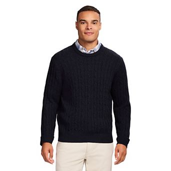 IZOD Cable Knit Crew Neck Sweater