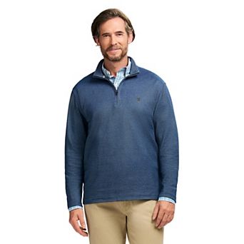 Men's IZOD Feeder Stripe Quarter Zip Pullover