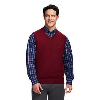 Men's IZOD Fine Gauge V-Neck Sweater Vest