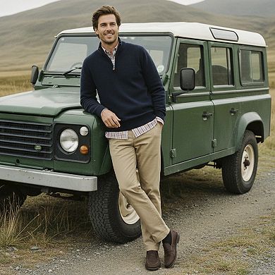 Men's IZOD 12-Gauge Quarter Zip Sweater