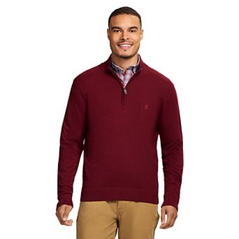 Men's IZOD 12-Gauge Quarter Zip Sweater