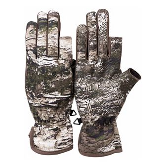 Men's Huntworth Ames Light Weight Soft Shell ½ Finger Gloves