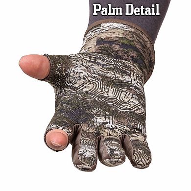 Men's Huntworth Ames Light Weight Soft Shell ½ Finger Gloves