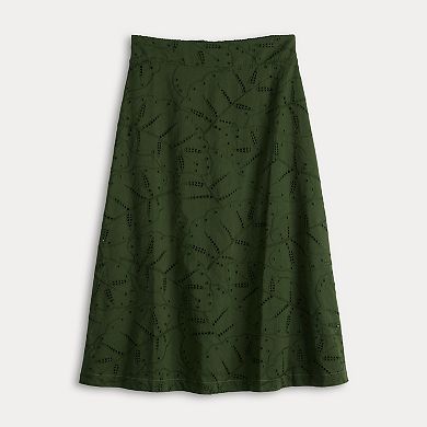 Women's LC Lauren Conrad A-Line Midi Skirt
