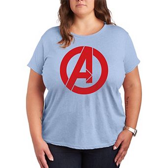 Women's Marvel Avengers Logo Graphic Tee