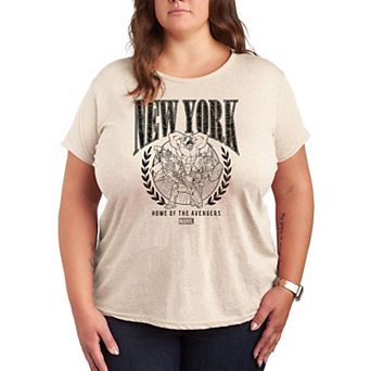 Women's Marvel Avengers New York Graphic Tee