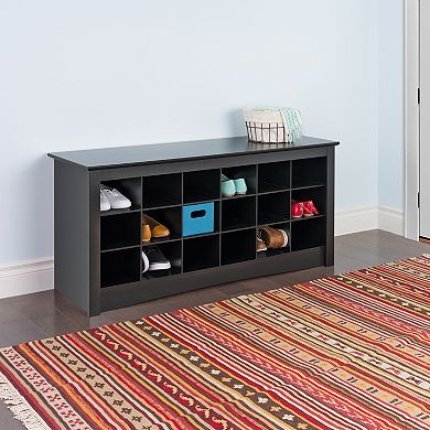 Prepac Shoe Storage Cubby Bench