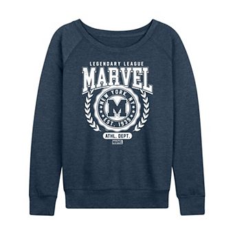 Women's Marvel Collegiate Legendary League French Terry Long Sleeve Tee