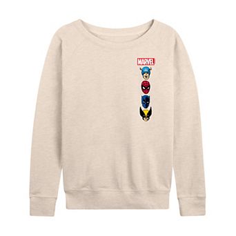Women's Marvel Icons French Terry Long Sleeve Tee