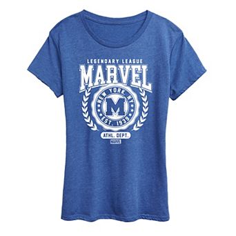 Women's Marvel Collegiate Legendary League Graphic Tee